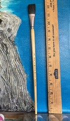 Vintage Delta Artist Paint Brush 3/4 STYLE 178 VULCANIZED USA NEW OLD STOCK