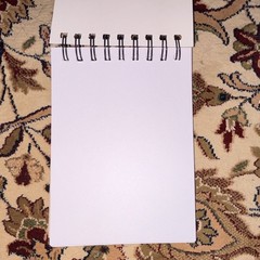Pennelli Spiral Bound White Sketch Pad Drawing Pad Spiral Sketchbook