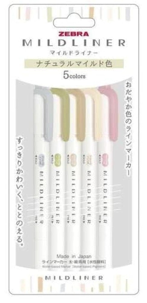 Assorted Marking Pens Set of 5 Water Based Pigment Ink Fine Line Markers 80 C…