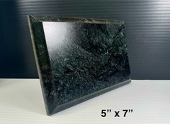 8″x10 & 5″x7″ Black Marble Finished Wood Plaque Boards for Making Custom Awards