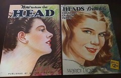 Lot Of 2 Vintage How To Draw The Head Books By Walter Foster Heads From Life