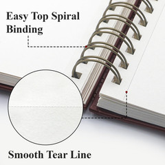 Mixed Media Sketchbook 9″ x 12″ – Multimedia Sketchbook Hardcover, Spiral Bou…