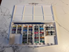 Winsor & Newton Cotman Watercolour Sketchers Pocket Box Set w/ Brush & Paints
