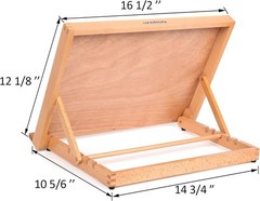Portable Wood Drafting Table – 5 Angle Settings