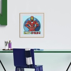 Camelot Dotz Diamond Art Craft Kit 8.7″X8.7″ Marvel Iron Man Armoury (13050080)