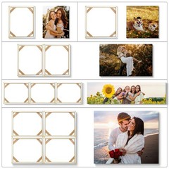 Art Diy Wooden Canvas Stretcher Bars Canvas Frame Kit For Gallery Wraps Sturdy
