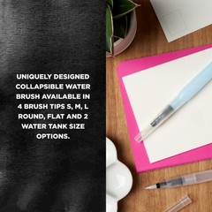 Sakura Koi Water Brush – Water Brush for Watercolor – 4 ml Tank – Small Brush
