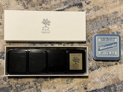 Two Travel Watercolor Palettes Empty