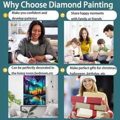Landscape Diamond Art Kit – 5D Diamond Painting for Adults Landscape, Scenery K