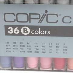 COPIC ciao Start 36 Color Set 36 Color B Set Marker Pen