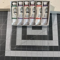 Professional Watercolor Paint Set (6) 37 ml / 1.25 Fl Oz Assorted Colors – New