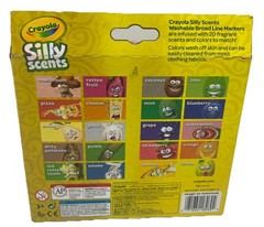 ⭐️ 2020 Crayola Silly Scents Sweet & Stinky 20 Marker Set with Mint COMPLETE ⭐