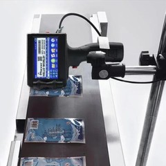 25.4mm QR Bar Batch Code Variable Date Number Hand Jet Thermal Inkjet Printer