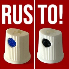 50 Rusto FEMALE Fat + Thin Caps Custom! – NEW! Slow Non-Dusty Spray Pattern!