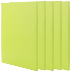 5 PCS A4 Rubber Carving Blocks, 8.3 x 11.8 Inch Large Stamp 8.3×11.8 Inch Green