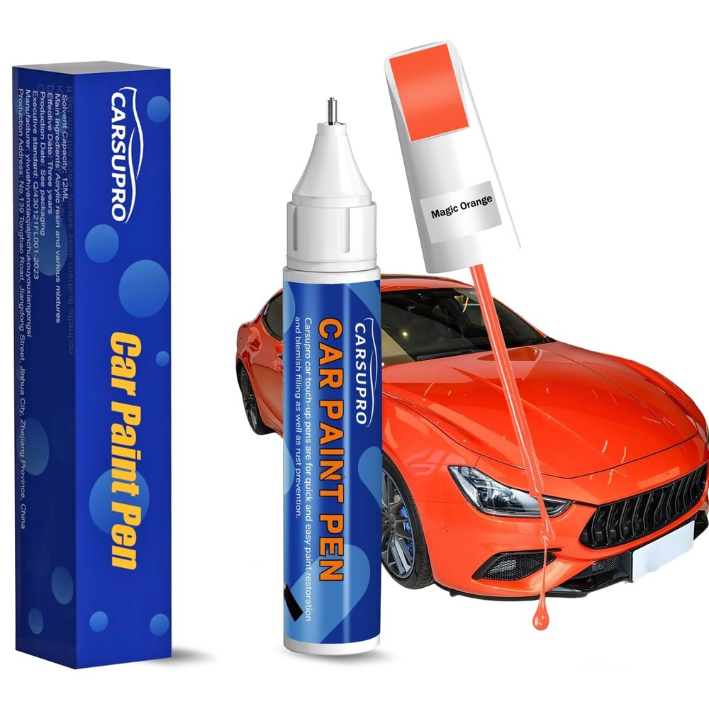 Yellow Touch Up Paint for Cars,Car Paint Touch Up Pen for Deep Scratches,Car …