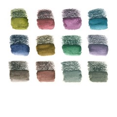 Staedtler Water-Soluble Tinted Graphite Pencils, Office Product