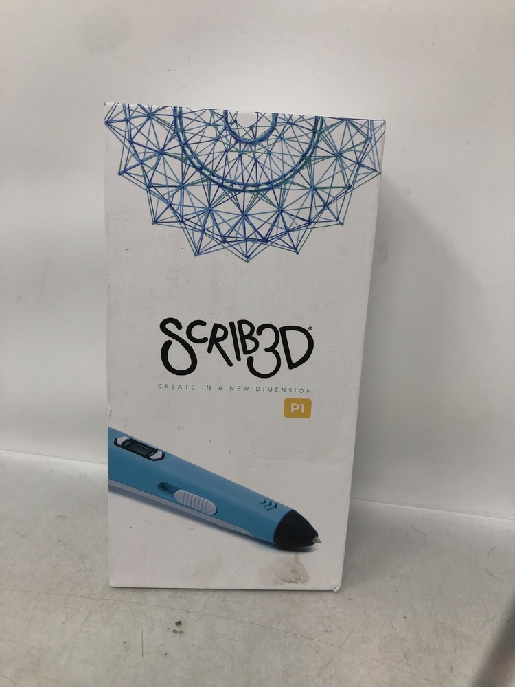 SCRIB3D P1 3D Printing Pen LCD Screen Speed Temp Adjust Art Craft
