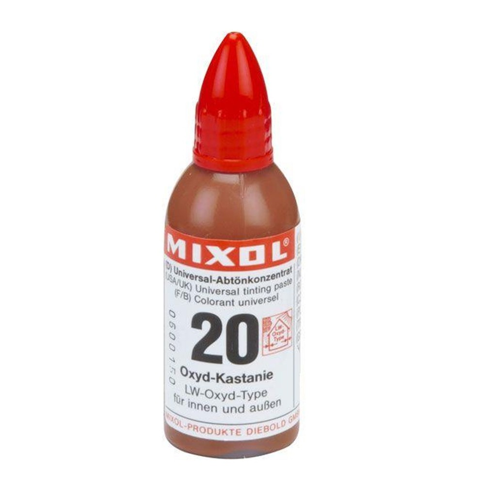 Mixol 20 Chestnut Oxide Universal Tint 0.7 Fl Oz Pack of 1 High Quality Tints