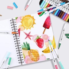 Sketchbook A4 Marker Pen Drawing Paper 200gsm Super Thick 210mm x 297mm