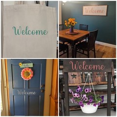Large Welcome Stencils for Painting – 6 Pack Welcome Stencil Templates for Pa…