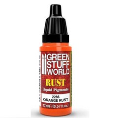 Green Stuff World for Models & Miniatures Liquid Pigments Orange Rust 2286