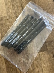 UNI-BALL Uni-Pin 0.2mm BLACK FINE LINE Drawing Pen NO: PIN 02-200 (PKT 6 PENS)