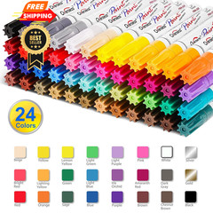 Overseas Paint Marker Pens – 24 Colors 1 Count (Pack of 24), Multicolor