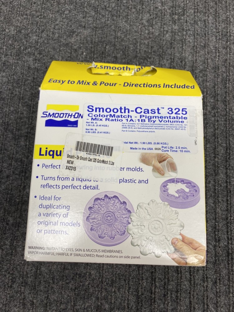 Smooth On Smooth Cast 325 ColorMatch Series: Low Viscosity Liquid Plastic