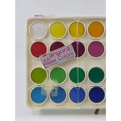 Angora Water Colors 36 Pan Set Made in Germany Non-Toxic 601-16 Canson-Talens