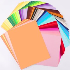 Colored Cardstock 400 Sheets 8.5 X 11 80 Assorted Colors 180 GSM GSM 65 Paper