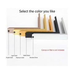 DIY Metal Floating Frame for 30X40 Canvas Painting Art,4/5″(2.1cm) Depth, Flo…