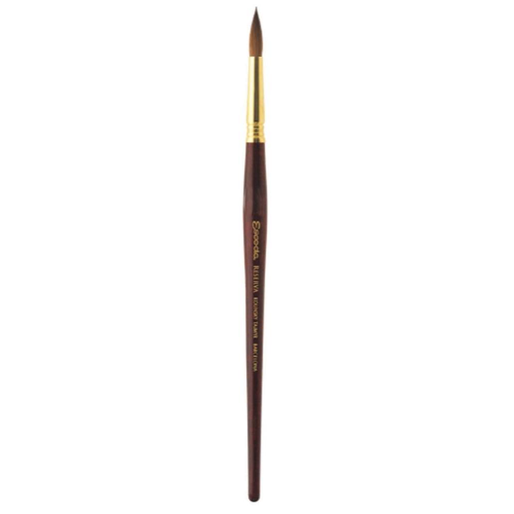 Escoda Reserva 1212 Series Artist Watercolor Short Handle Paint Brush, Pure K…