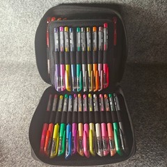 Colorit Glitter Gel Pens for Adult Coloring Books 96 Pack – 48 Premium Quality G