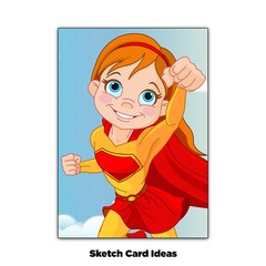 🎨 20 Packs – 18 PT Comic Artist Sketch Cards – Blank Trading/Sketch Cards Paper