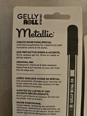 Gelly Roll Retractable Gel Pens 12pc Assortment Classic Metallic Stardust Craft