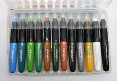 KINGART Artist Mix Media Gel Sticks Set of 24 Vibrant Colors Non-toxic Odorless