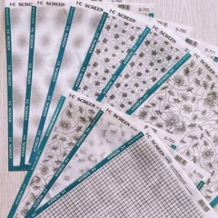 IC Screen Screentone set of 20 Comic Manga Tool Illustration Discontinued