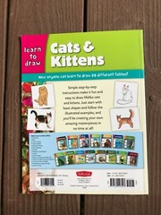 Lot of 2 Books Learn to Draw Dogs Puppies Cats Kitten Step by Step Instructions