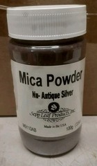 Mica Powder Nu-Antique Silver Sepp Leaf Products M9110AB 100g (3.5 oz)