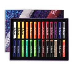 24 Colors Soft Oil Pastels Set Creamy Texture Art Drawing Blending Shading