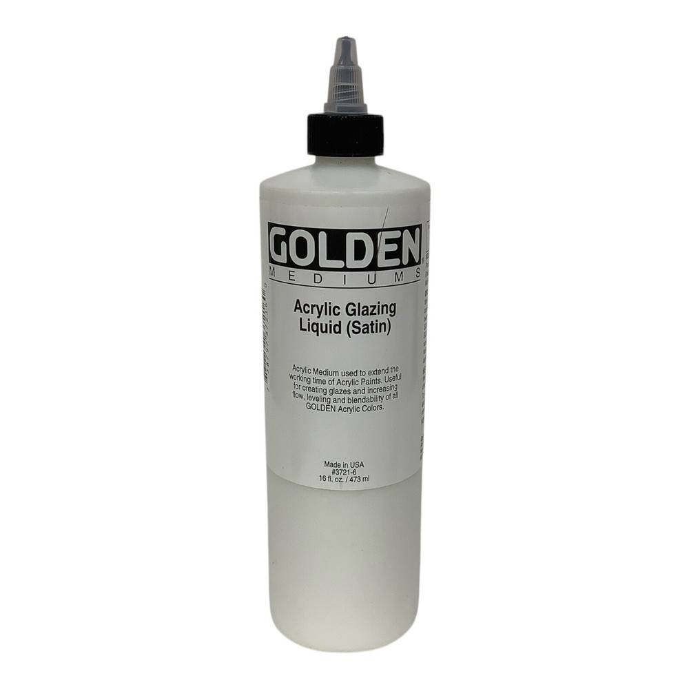 Golden Mediums Acrylic Glazing Liquid (Satin) Golden Artist Colors, Inc. NEW