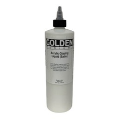 Golden Mediums Acrylic Glazing Liquid (Satin) Golden Artist Colors, Inc. NEW