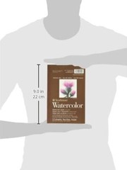 298-103 400 Series Watercolor Pad 5.5″x8.5″ 12 Sheets White