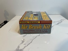 Central Pneumatic Air Brush Kit 15-50 PSI # 6131 Spray Pattern 1/4″ – 1-1/2″