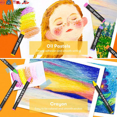 150-Piece Deluxe Wooden Art Set for Drawing and Painting Crafts