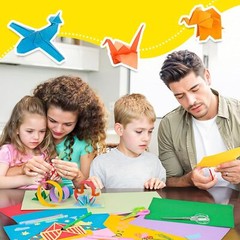 200Sheets Multicolored Card Stock Printer Paper Construction Paper for Scrapbook