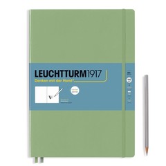 Sketchbook Hardcover, Plain, 112 Pages (Sage) – A4+