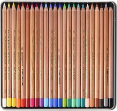 GIOCONDA Soft Pastel Pencils Set of 24 – Vibrant, Pre-Sharpened, Ideal for Ar…