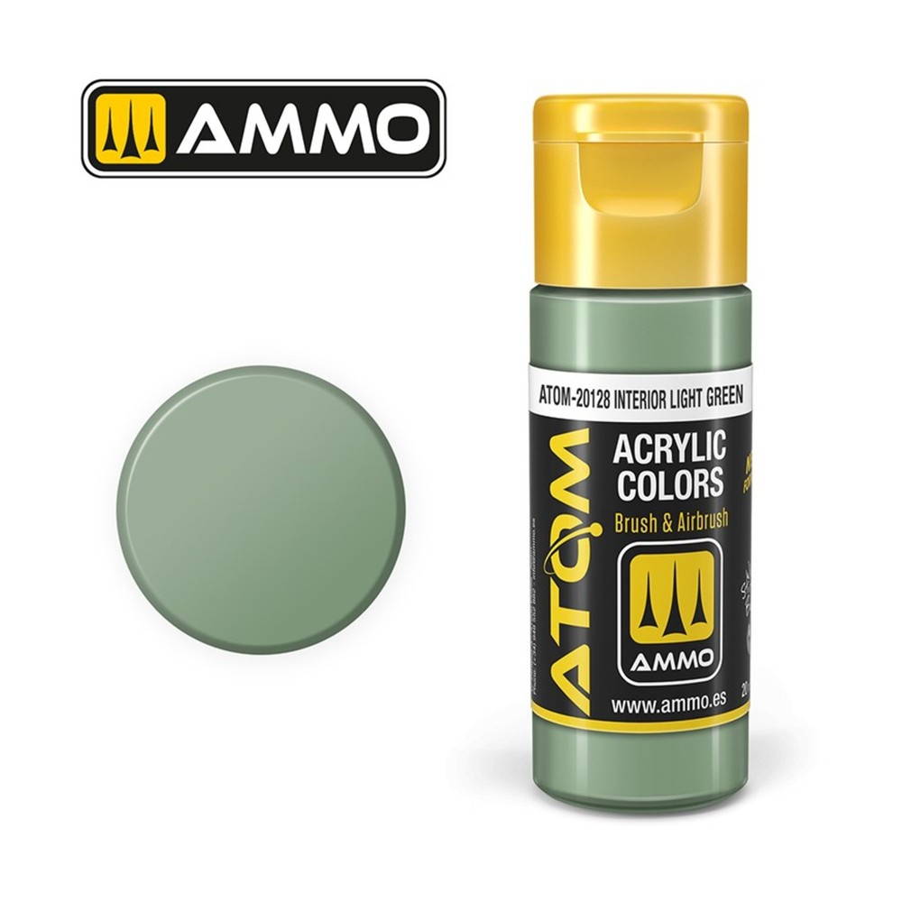AMMO ATOM Acrylic Paint Interior Light Green New